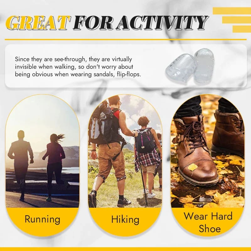 ð¥Silicone anti-friction toe protector