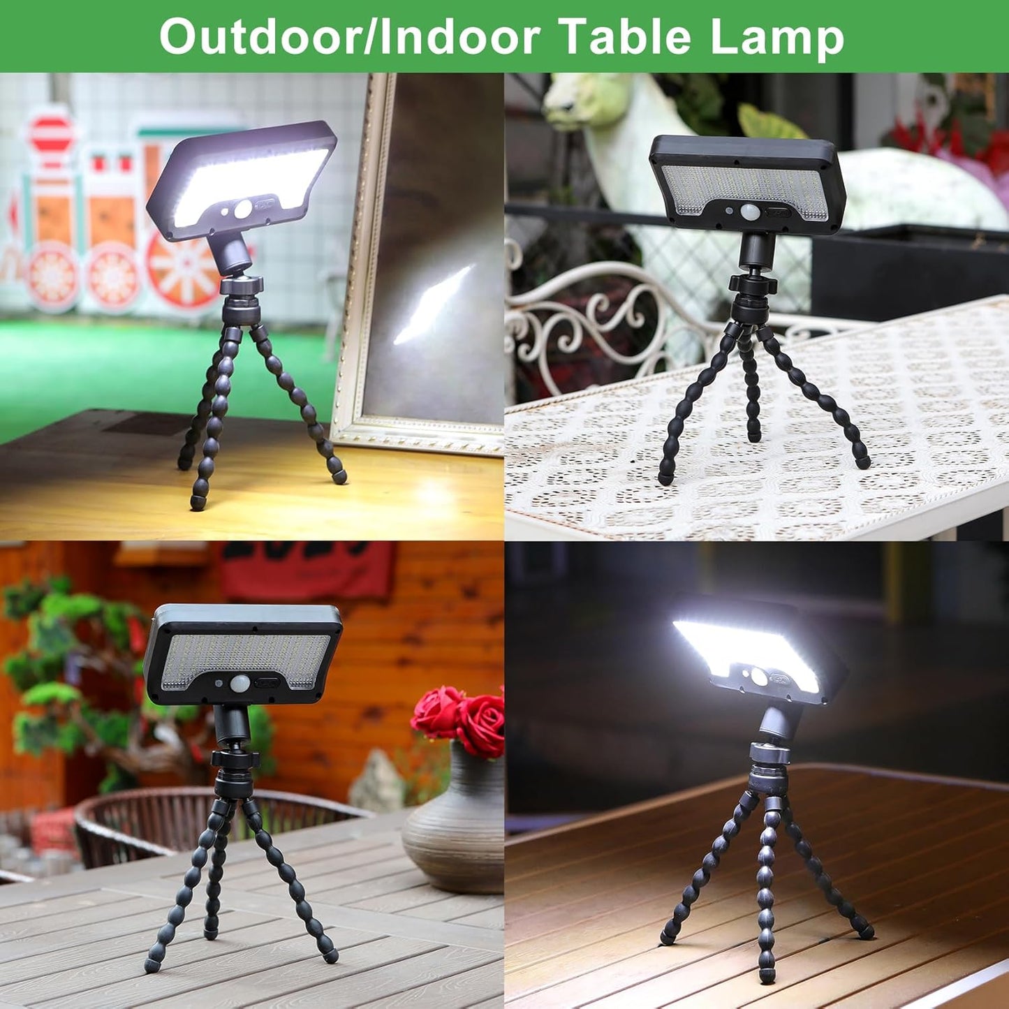 Waterproof Solar Motion Sensor LED Light