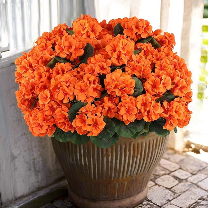 🎁 Last Day 60% OFF - Artificial Geranium Flowers For Outdoors