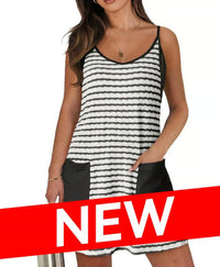 Striped-Black