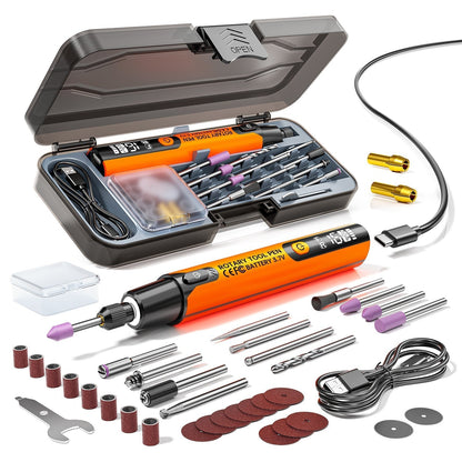 🎁2026 New Arrivals⚡50% OFF Mini Cordless Rotary Tool Kit – 6-Speed Polishing, Grinding & Sanding Set for DIY Crafts & Rust Removal