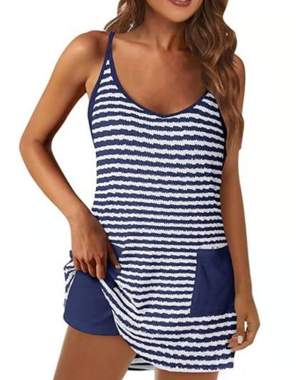 2026 Summer New Arrivals Women's sleeveless mini sports dress