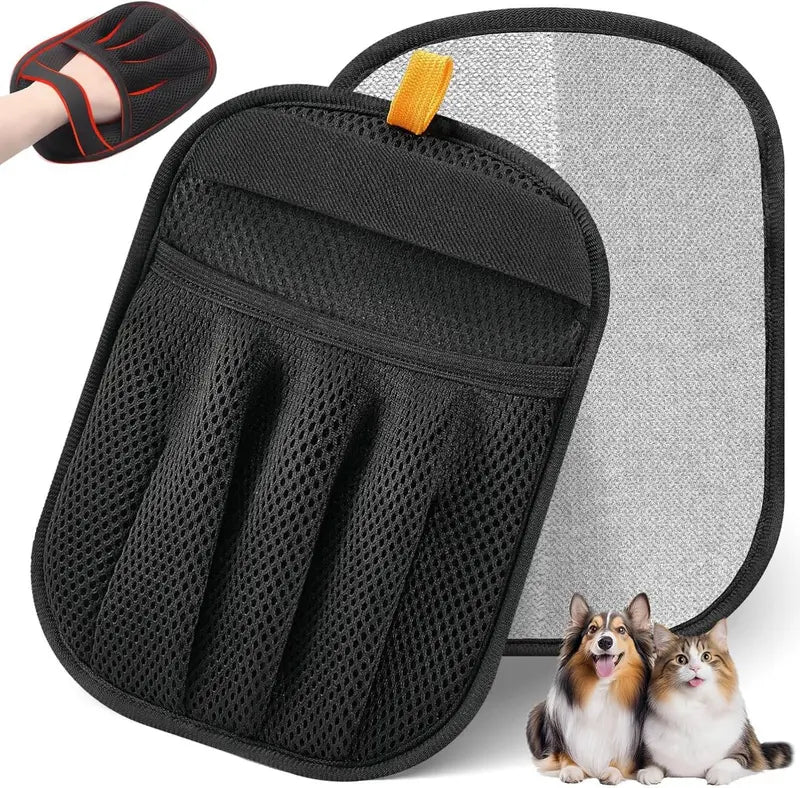 Pet depilation gloves