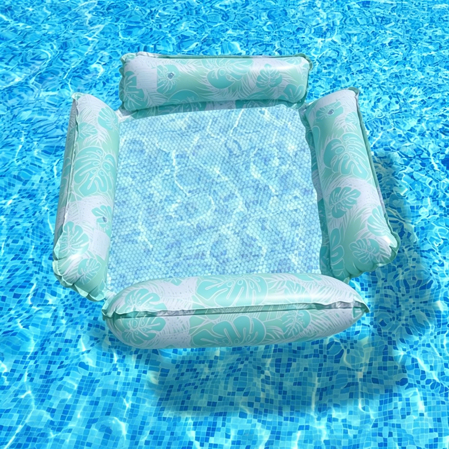 🛋️ 3-in-1 Inflatable Pool Lounge Chair