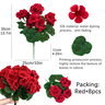 🎁 Last Day 60% OFF - Artificial Geranium Flowers For Outdoors