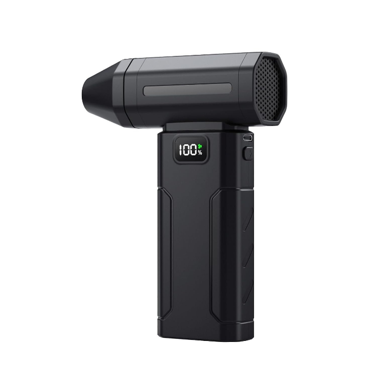 Handheld dust removal fan
