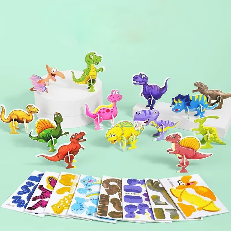 🔥Educational 3D Cartoon Puzzle