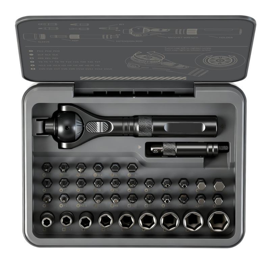 40-in-1 Home Repair Multi-Function Socket Ratchet Set