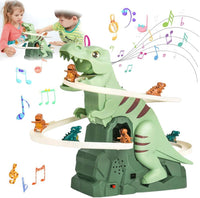Dinosaur Climb Stairs with 3 Little Dinosaur