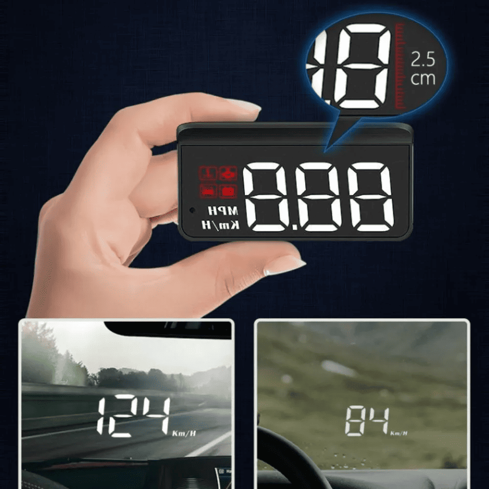 SundryGo Car Head Up Display M3 OBD2 HUD – Digital Auto HUD for Enhanced Drive Safety