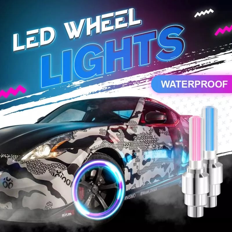 Colorful LED ambient lights for cars and bicycles