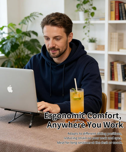 3-in-1 Magnetic Foldable Laptop Stand