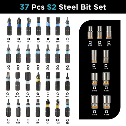 40-in-1 Home Repair Multi-Function Socket Ratchet Set