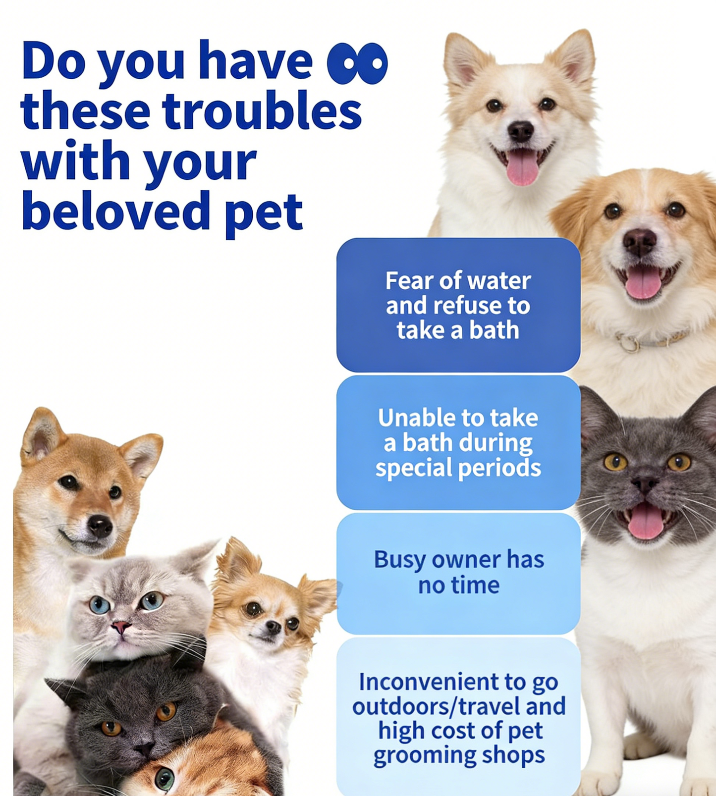 🐱🐕Pet cleaning gloves