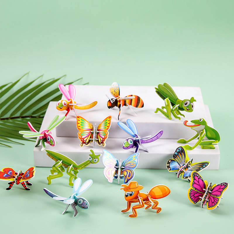 🔥Educational 3D Cartoon Puzzle