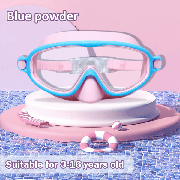 🏊‍♀️Last Day Buy 1 Get 1 Free🏊‍♀️HD children's large frame waterproof and anti-fog swimming goggles