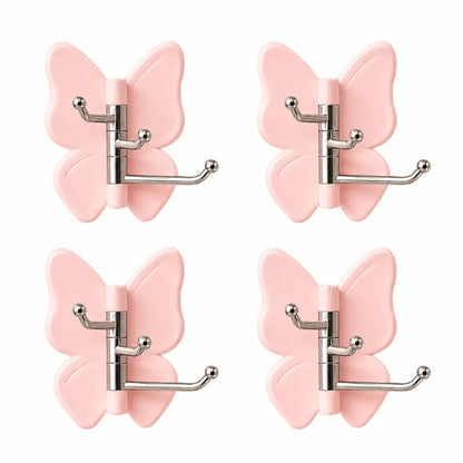 🔥2026 SALE - 🦋No Drilling Swivel Butterfly Hook