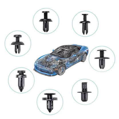 680Pcs Car Retainer Clips & Fastener Remover