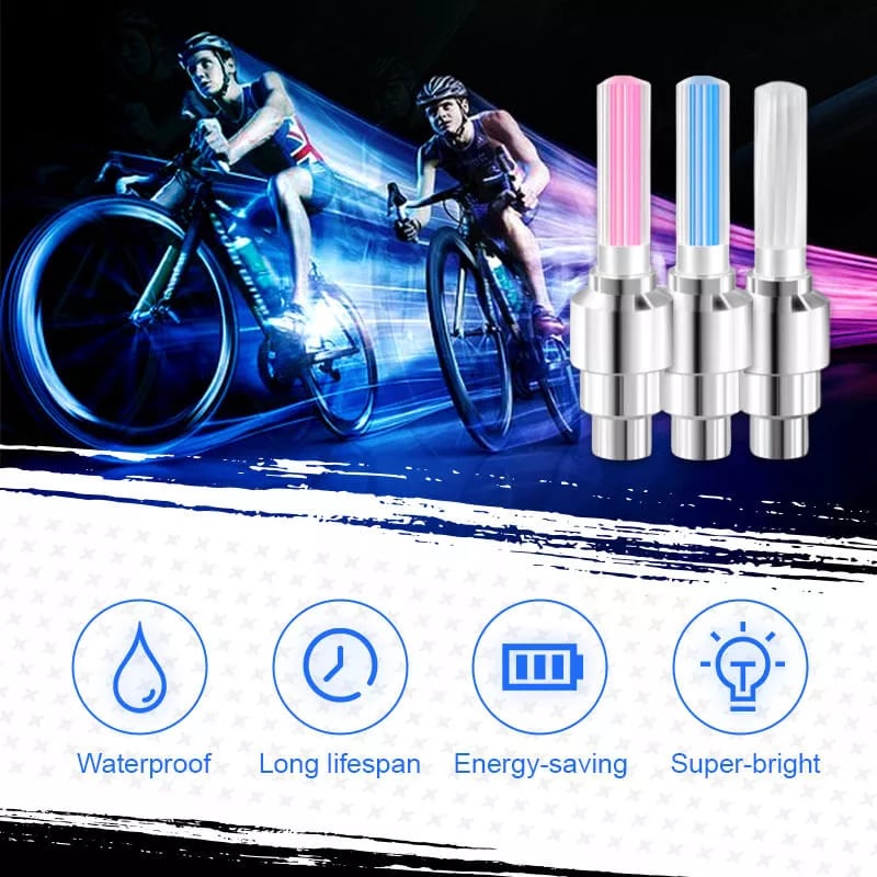 Colorful LED ambient lights for cars and bicycles