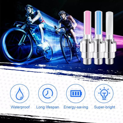 Colorful LED ambient lights for cars and bicycles