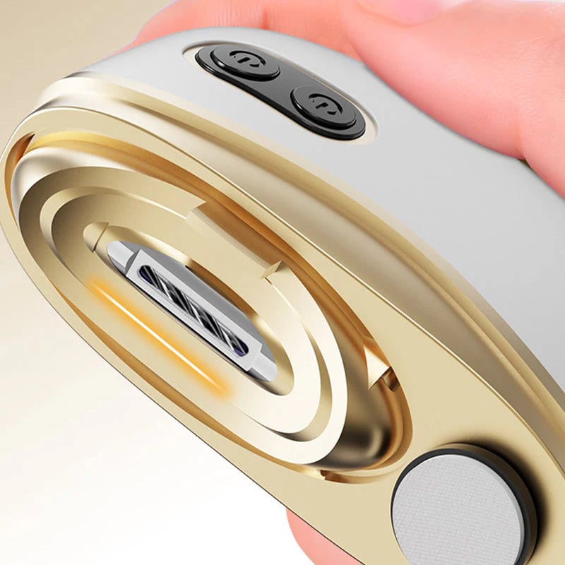 🔥 2-in-1 Electric Nail Clipper & Polisher