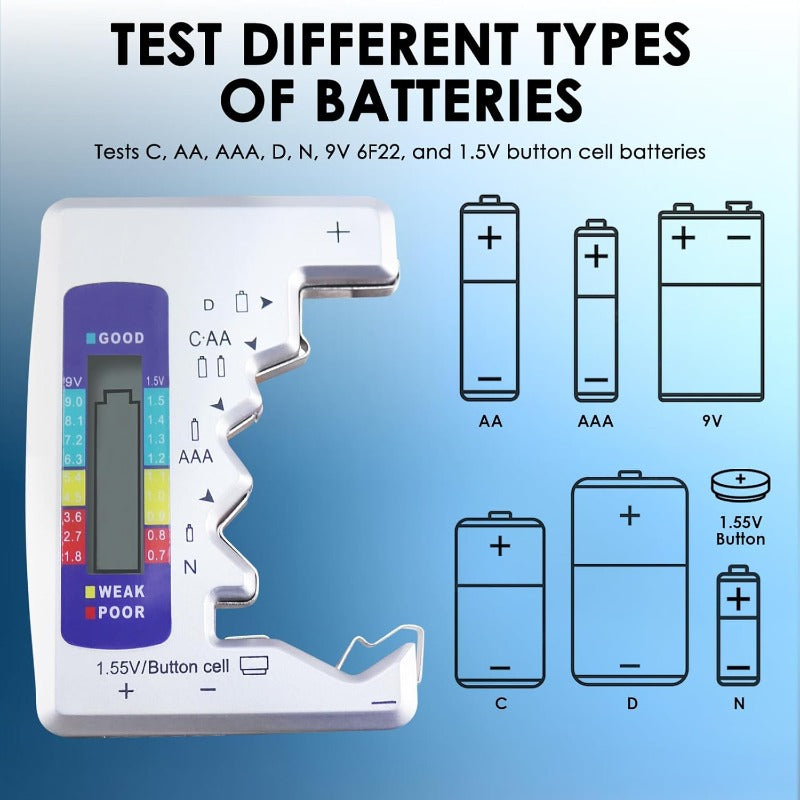 Digital Universal Battery Tester