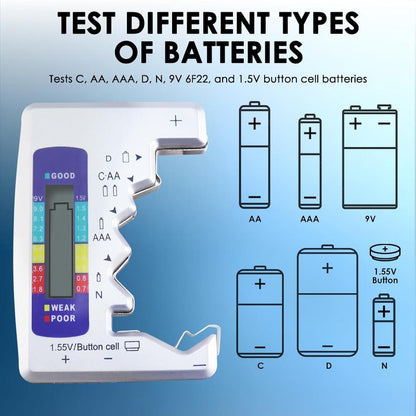 Digital Universal Battery Tester