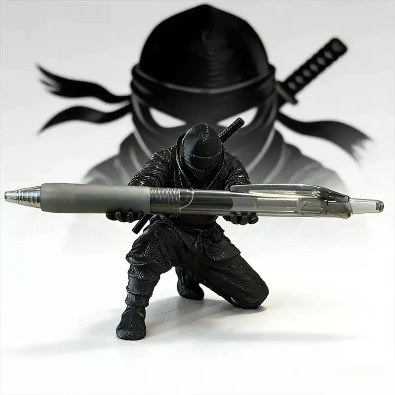 🔥This Week Promotion! ⚔️3D Printed Samurai Pen Holder Desk Organizer