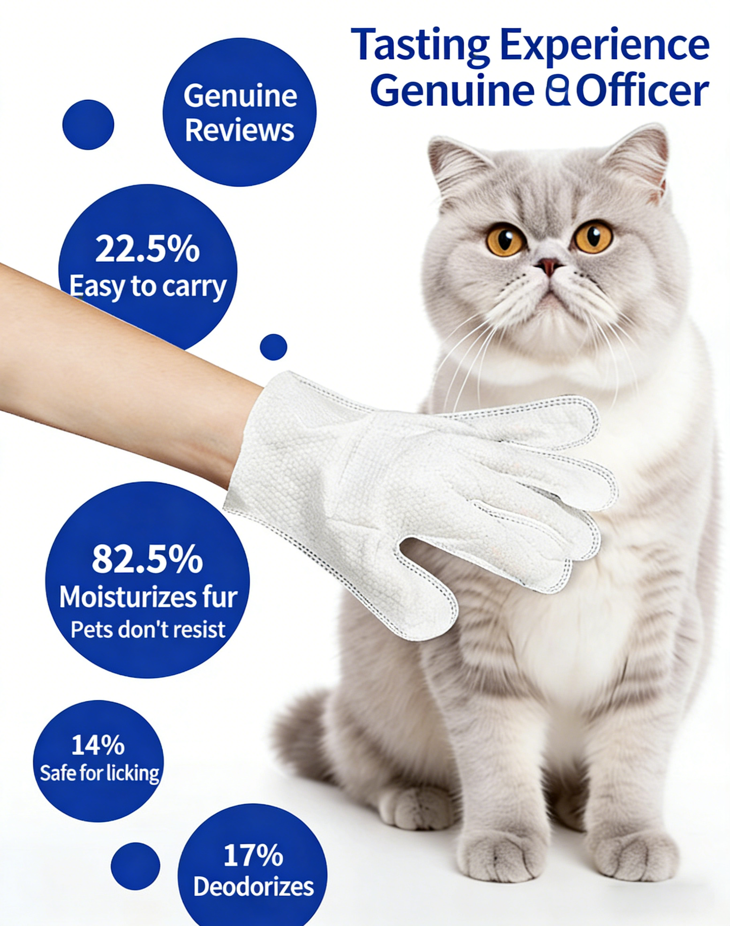 🐱🐕Pet cleaning gloves