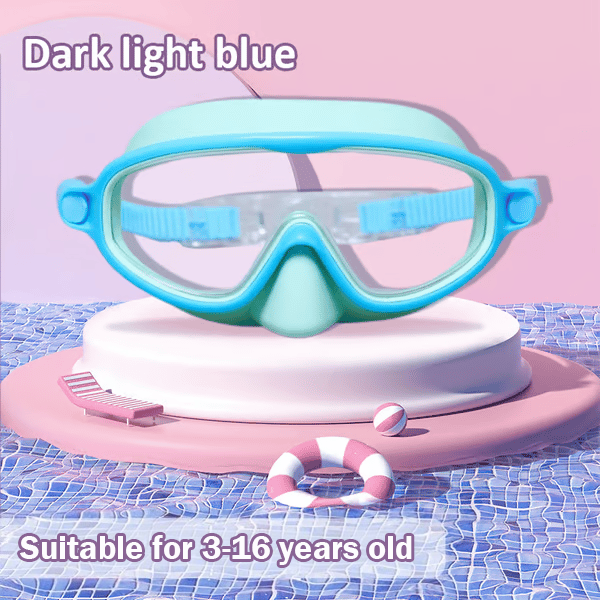 🏊‍♀️Last Day Buy 1 Get 1 Free🏊‍♀️HD children's large frame waterproof and anti-fog swimming goggles