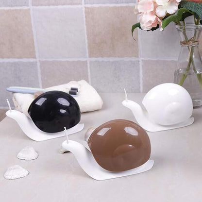 Creative snail-shaped hand sanitizer lotion is packaged in bottles