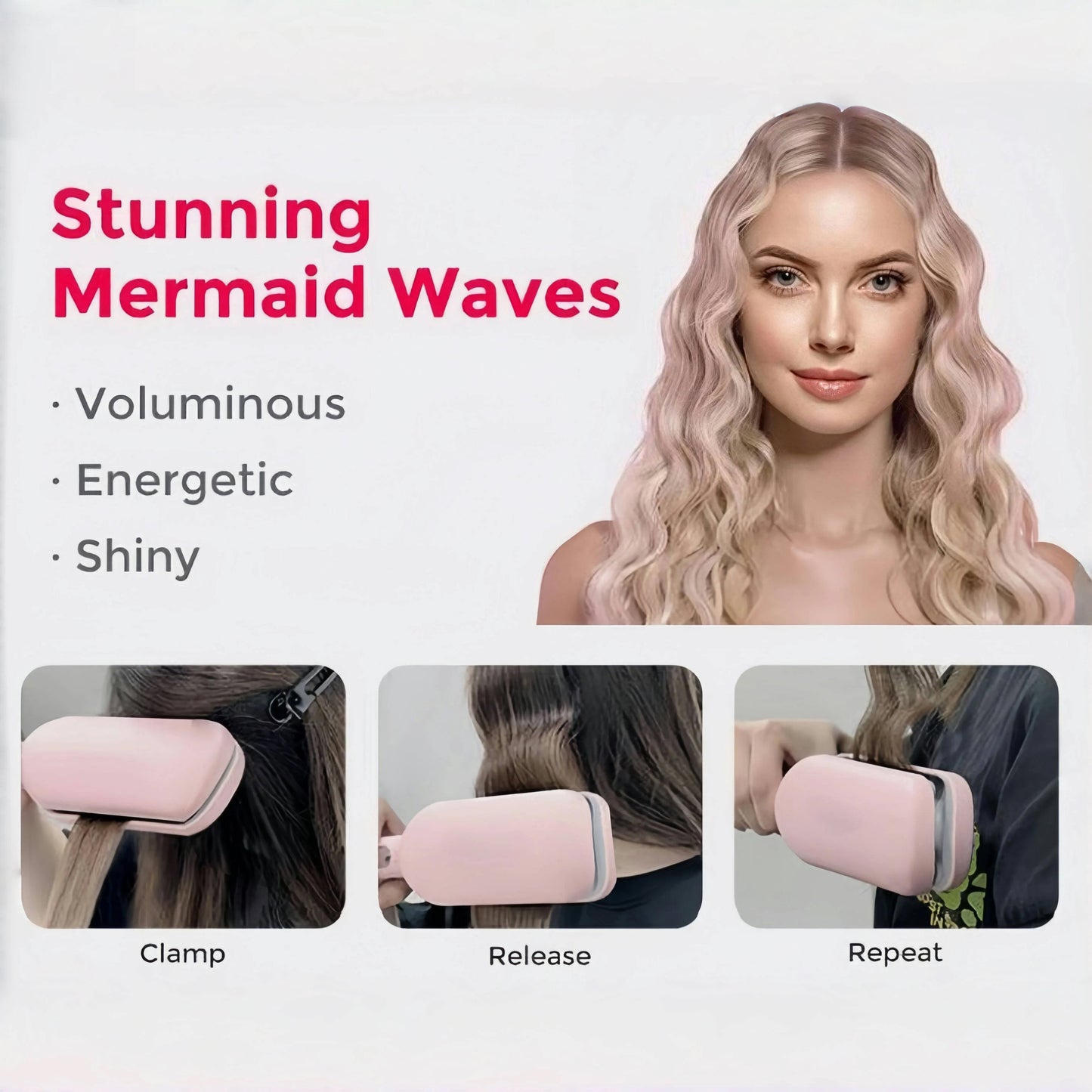 🔥💥Hair Styling Tool with Negative Ionic Technology 💖