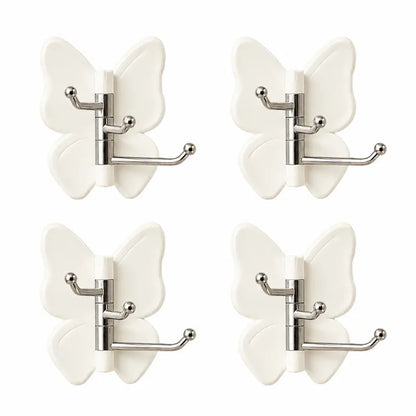 🔥2026 SALE - 🦋No Drilling Swivel Butterfly Hook