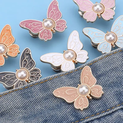 🦋Pearl Butterfly Waist Buckle (8 Colors Match Any Outfit)