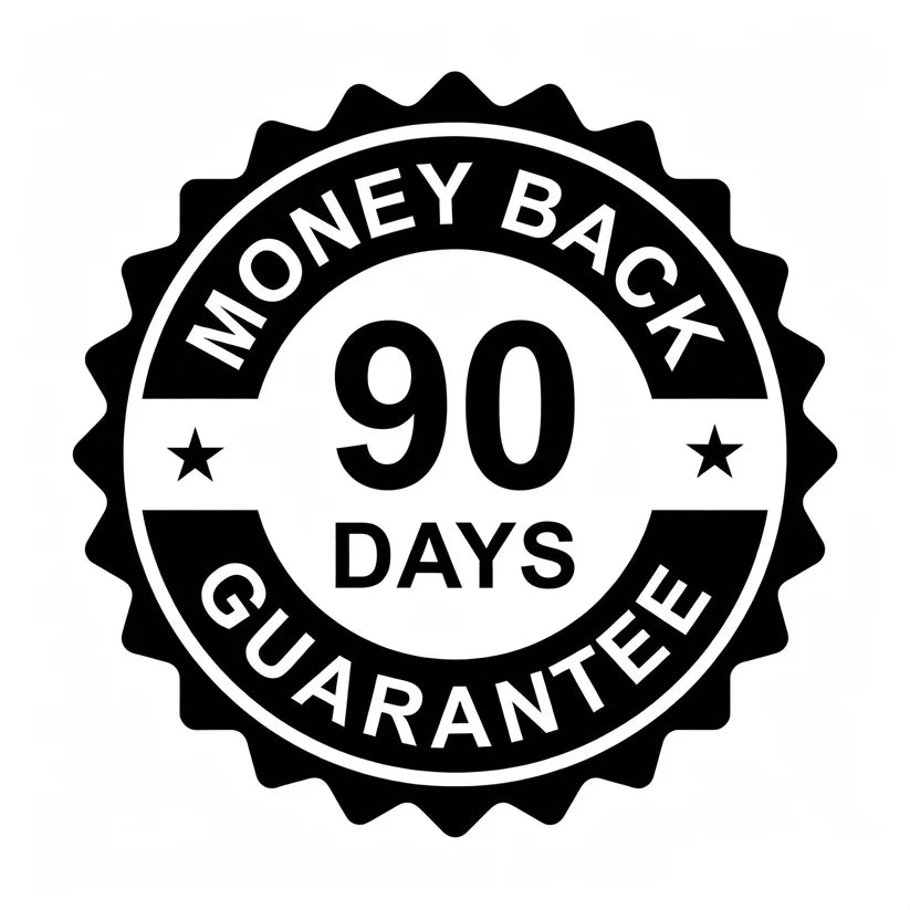 90 Day Money Back Guarantee