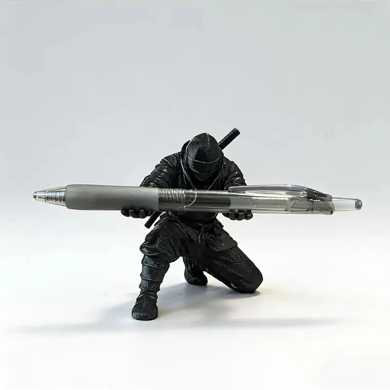 🔥This Week Promotion! ⚔️3D Printed Samurai Pen Holder Desk Organizer