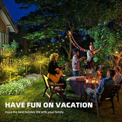 🎁Early Christmas Hot Sale 49% OFF🔥Waterproof Solar Garden Fireworks Lamp