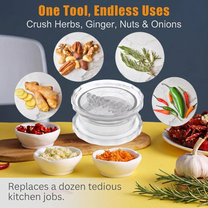 🎁Bestseller –49%🔥Manual Garlic Press and Chopper