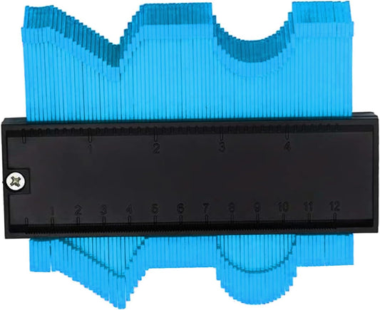 ⏳Time-Limited Special⏰Contour Gauge Profile Tool – Laminate Flooring Tools for Carpets, Tiles, Flower Strips – DIY Profile Gauge Duplicator Tool for Measuring, Marking, Duplicating and Installing