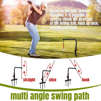 🏌️‍♂️ Real Impact Golf Swing Trainer – Practice Smarter, Swing Better