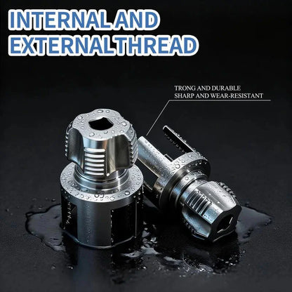 49% OFF 🔥Pipe Tapping and Threading Tool | Dual-Specification Compatible