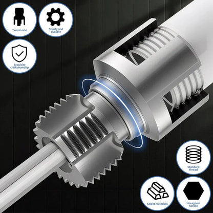 49% OFF 🔥Pipe Tapping and Threading Tool | Dual-Specification Compatible