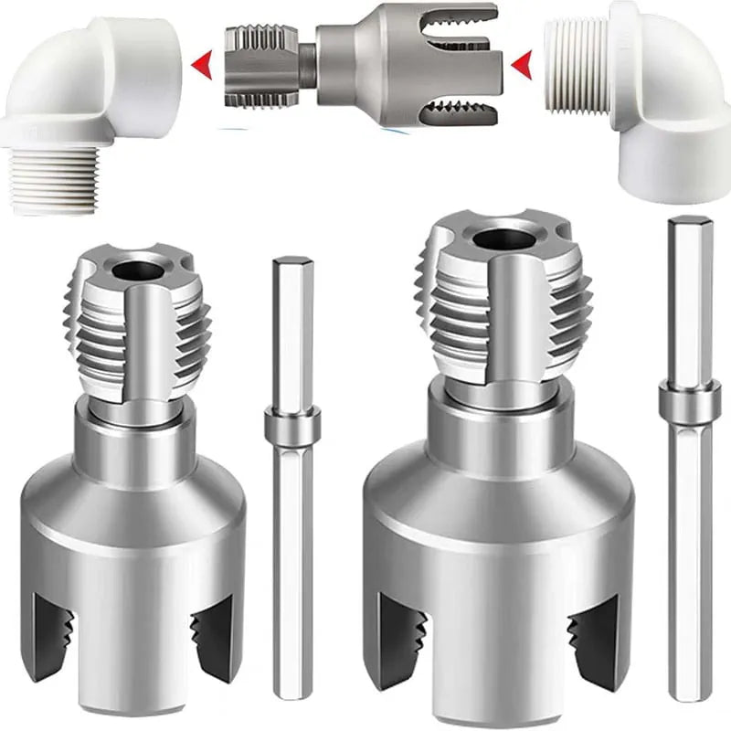 49% OFF 🔥Pipe Tapping and Threading Tool | Dual-Specification Compatible