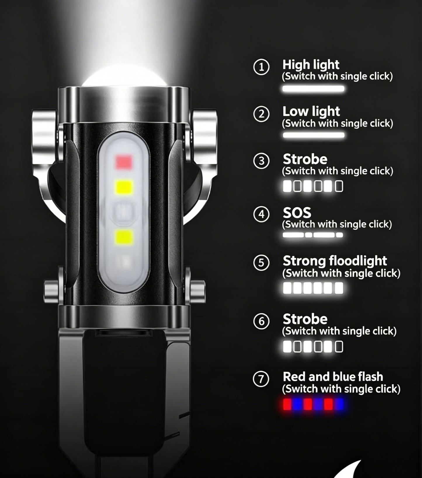 Multi-functional key chain light