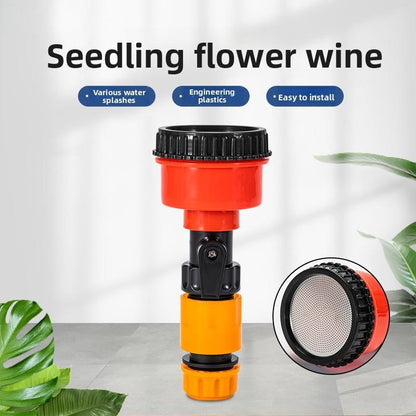Household greenhouse gardening, seedling raising, and hand-held flower and vegetable watering nozzles for gardens