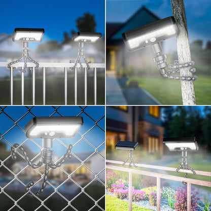 Waterproof Solar Motion Sensor LED Light
