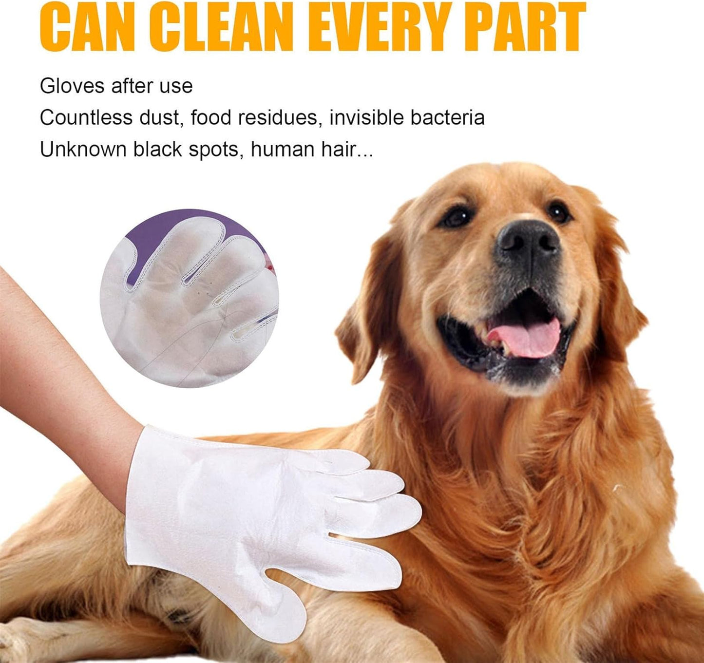 🐱🐕Pet cleaning gloves