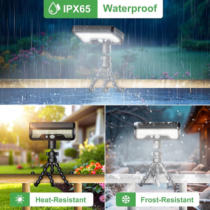 Waterproof Solar Motion Sensor LED Light