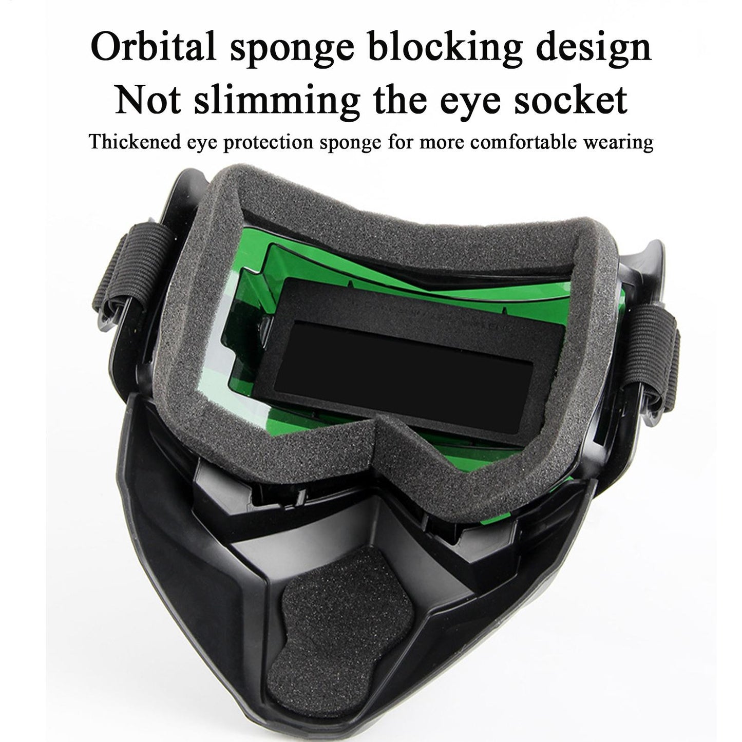 🛠️ Headband-Style Auto-Darkening Welding Helmet