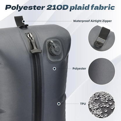⏳Time-Limited Special⏰One-Touch Vacuum Storage Bags - Pump-Free with USB-C Charging, Waterproof Airtight Compression for Clothes, Bedding, Travel Gear - Space Saver for Suitcases, Hiking & Camping
